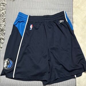 Dallas Mavericks authentic court basketball shorts in 34” waist